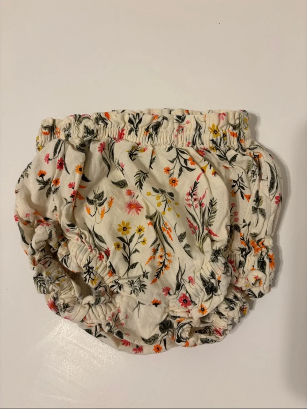 0-3mo Floral Baby Bloomers - bundle of 3